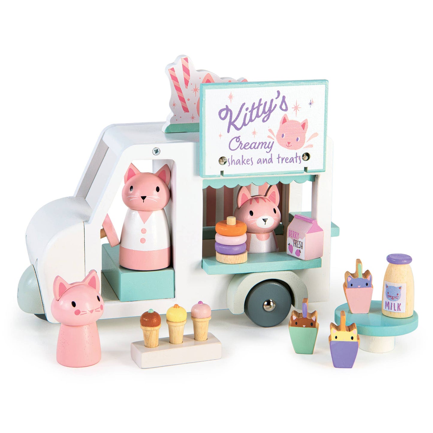 Merrywood Tales Kitty's Milkshake Van - PRE-ORDER FOR EARLY JULY