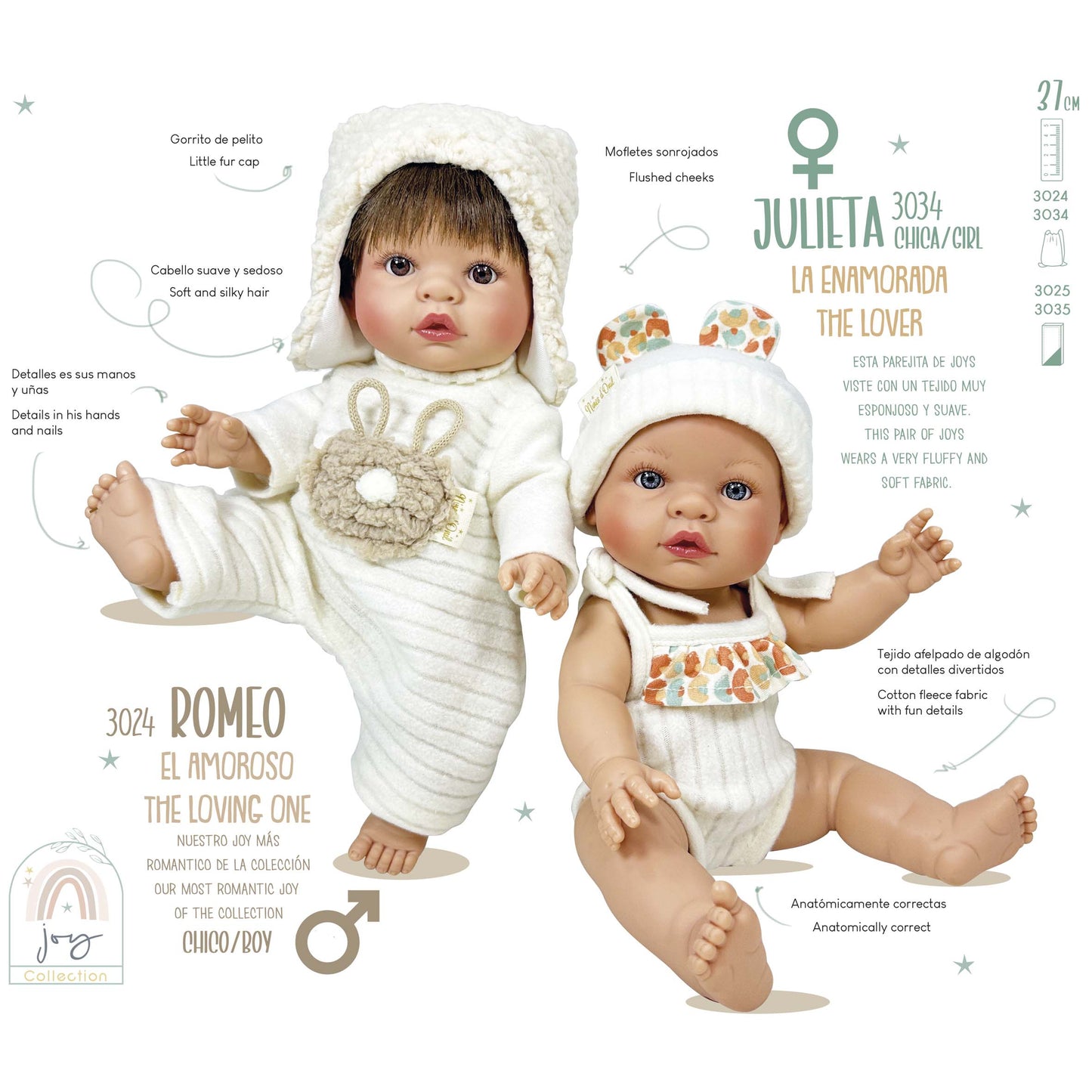 JOY COLLECTION DOLL JULIETA