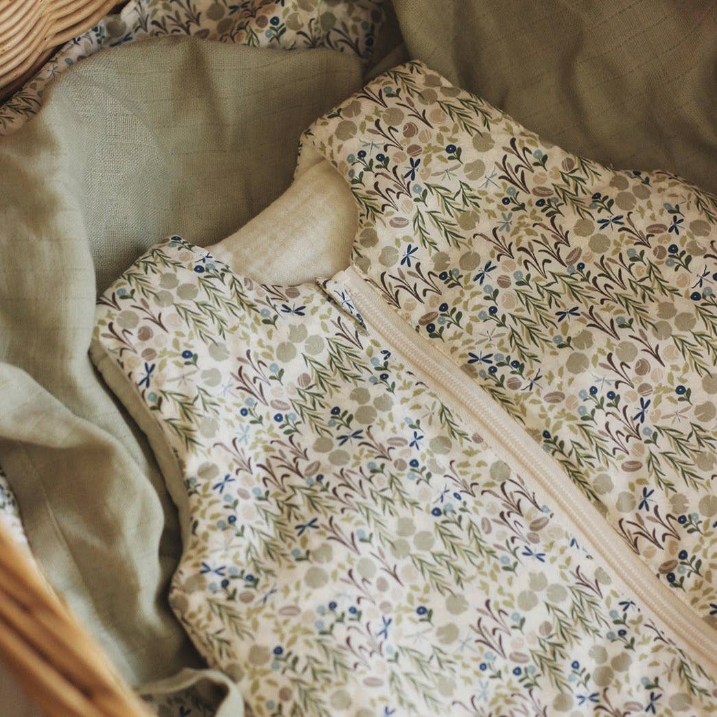 Sleeping Bag 2.5 tog, Riverbank - Organic Cotton: 0-6 Months